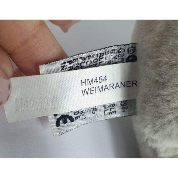 GANZ Weimaranizer Dog 10" Gray Plush  Stuffed Animal 2009 Retired Webkinz Toy - Picture 11 of 11